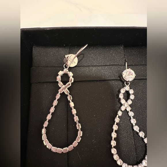 MIU MIU Crystal Pendant Earring - Picture 4 of 4